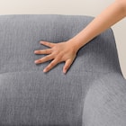 3人掛けソファ 布張りタイプ (MB11 GY) 10枚目画像