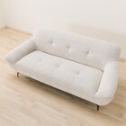 3人掛けソファ 布張りタイプ (MB11 BE) 2枚目画像