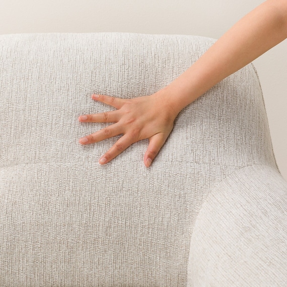 3人掛けソファ 布張りタイプ (MB11 BE) 10枚目画像