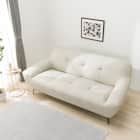 3人掛けソファ 本革(一部合成皮革)タイプ (MB11 BE) 5枚目画像