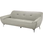 3人掛けソファ 本革(一部合成皮革)タイプ (MB11 BE) 6枚目画像