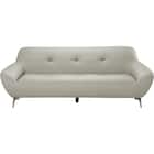 3人掛けソファ 本革(一部合成皮革)タイプ (MB11 BE) 7枚目画像