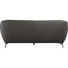 3人掛けソファ 本革(一部合成皮革)タイプ (MB11 DGY) 9枚目画像