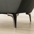 3人掛けソファ 本革(一部合成皮革)タイプ (MB11 DGY) 12枚目画像