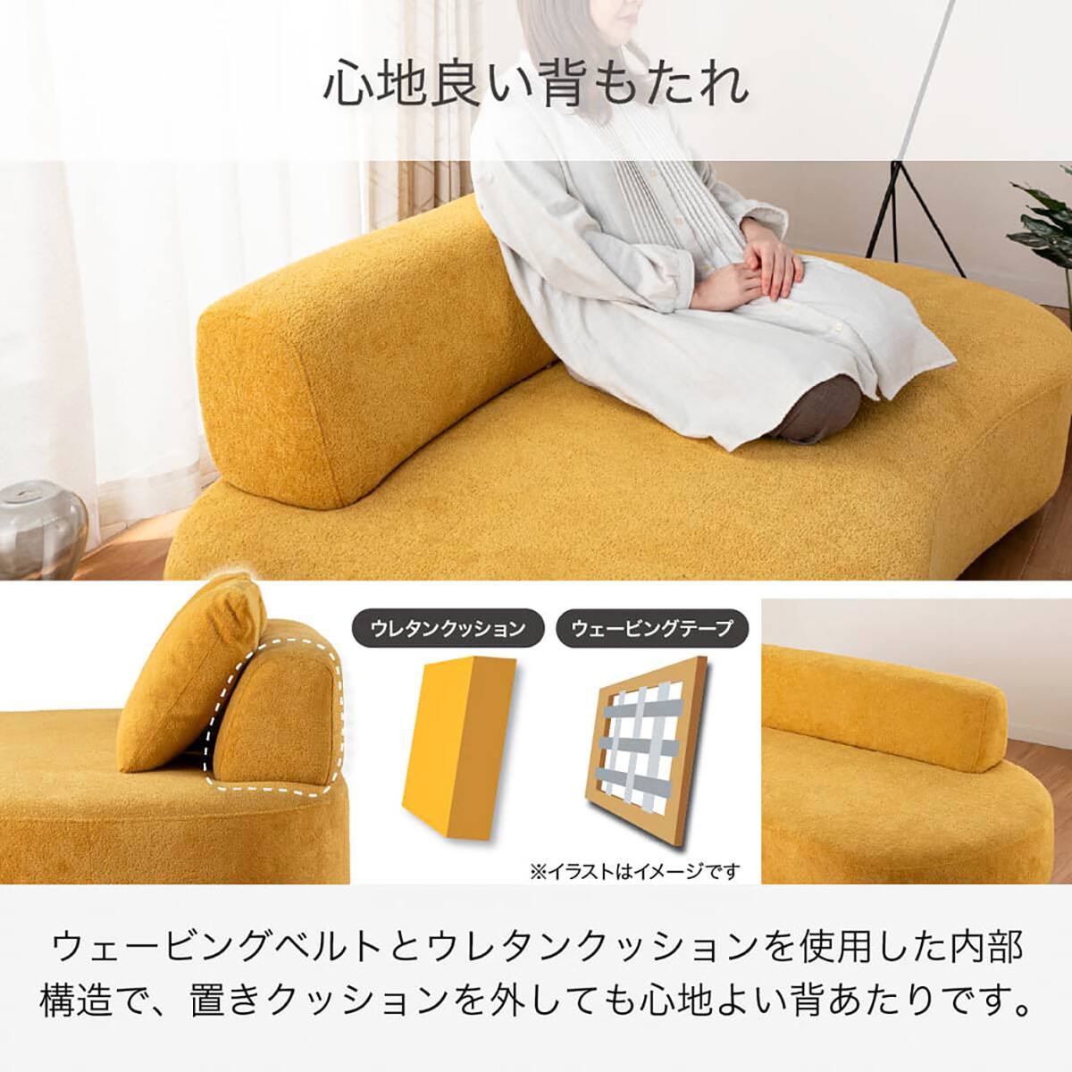 3人掛け布張りソファ(エレス IV)【島忠ホームズ商品】 | ニトリネット
