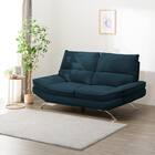 2人掛けソファ 布張りタイプ (FR03 DTBL) 1枚目画像