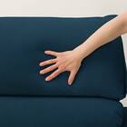 2人掛けソファ 布張りタイプ (FR03 DTBL) 8枚目画像