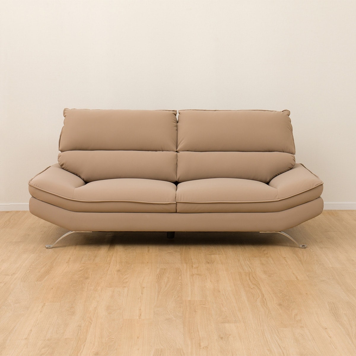 傷・汚れに強い 3人掛けソファ 合皮タイプ (FR03 BE) | ニトリネット