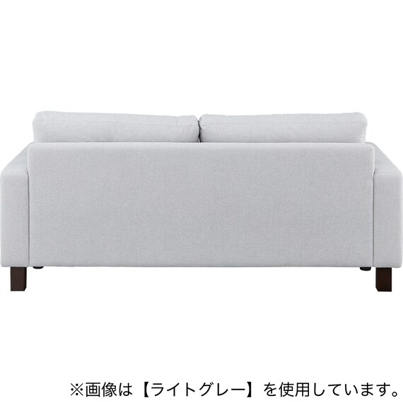 傷・汚れに強い 3人掛けソファ 布張りタイプ (BS17 NS MGY) 4枚目画像