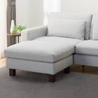 傷・汚れに強い スツール 布張りタイプ (BS17 NS LGY) 2枚目画像