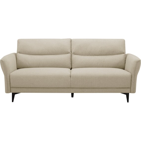 3人掛けソファ 布張りタイプ (SK2002 BE) 2枚目画像