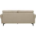 3人掛けソファ 布張りタイプ (SK2002 BE) 4枚目画像