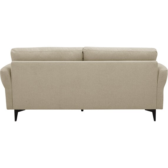 3人掛けソファ 布張りタイプ (SK2002 BE) 4枚目画像