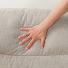 3人掛けソファ 布張りタイプ (SK2002 BE) 5枚目画像