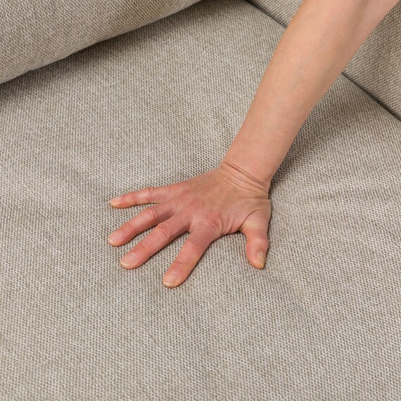 3人掛けソファ 布張りタイプ (SK2002 BE) 6枚目画像