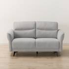 2人掛けソファ 布張りタイプ (SK2002 LGY) 3枚目画像