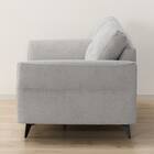 2人掛けソファ 布張りタイプ (SK2002 LGY) 4枚目画像