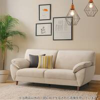 3人掛け布張りソファ(SL02 BE)