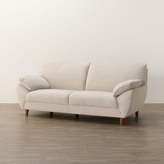 3人掛け布張りソファ(SL02 BE) 11枚目画像