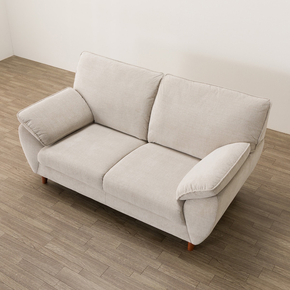 2人掛け布張りソファ(SL02 BE) | ニトリネット【公式】 家具