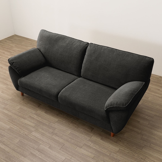 3人掛け布張りソファ(SL02 DGY) 7枚目画像