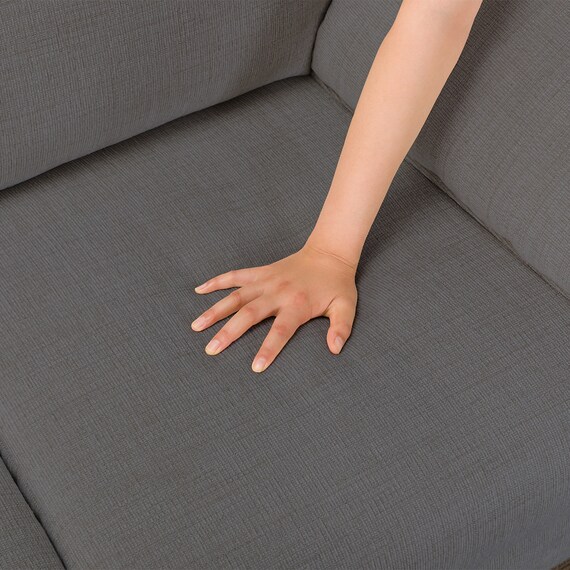 3人掛け布張りソファ(SL02 DGY) 10枚目画像