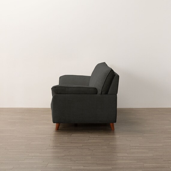 3人掛け布張りソファ(SL02 DGY) 13枚目画像