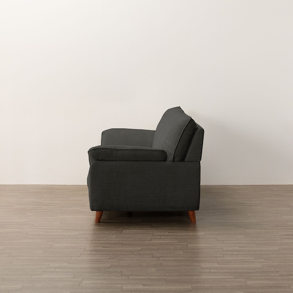 3人掛け布張りソファ(SL02 DGY) 13枚目画像