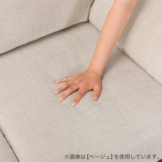 3人掛け布張りソファ(SL02 DGY) 18枚目画像