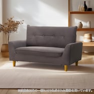 ローソファにもなるコンパクトソファ 布張りタイプ (パック4)