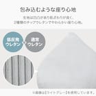 1人掛けカジュアルソファ 布張りタイプ (PX03 LGY) 3枚目画像