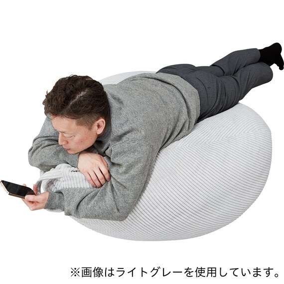 1人掛けカジュアルソファ 布張りタイプ (PX03 LGY) 16枚目画像