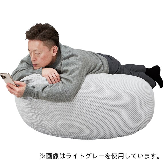 1人掛けカジュアルソファ 布張りタイプ (PX03 LGY) 17枚目画像