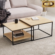 棚付きネストテーブル【期間限定価格:11/28~1/5まで】