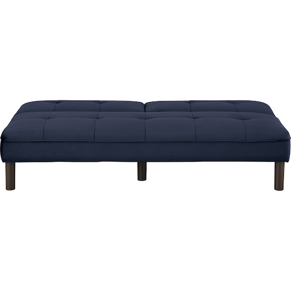 背もたれが別々に動くソファベッド 布張りタイプ (XL02 BL) 8枚目画像