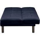 背もたれが別々に動くソファベッド 布張りタイプ (XL02 BL) 9枚目画像