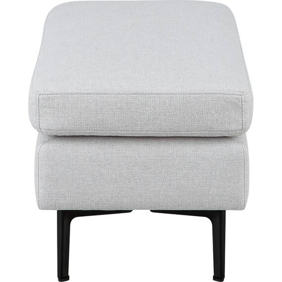 傷・汚れに強い 広い座面のゆったり ハーフスツール 布張りタイプ (MS01 Nシールド LGY) 6枚目画像