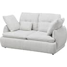 2人掛けソファ 布張りタイプ (FR07 LGY) 1枚目画像