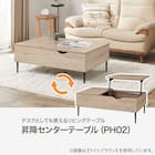 昇降センターテーブル(PH02 100 WW) 2枚目画像