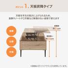 昇降センターテーブル(PH02 100 WW) 4枚目画像