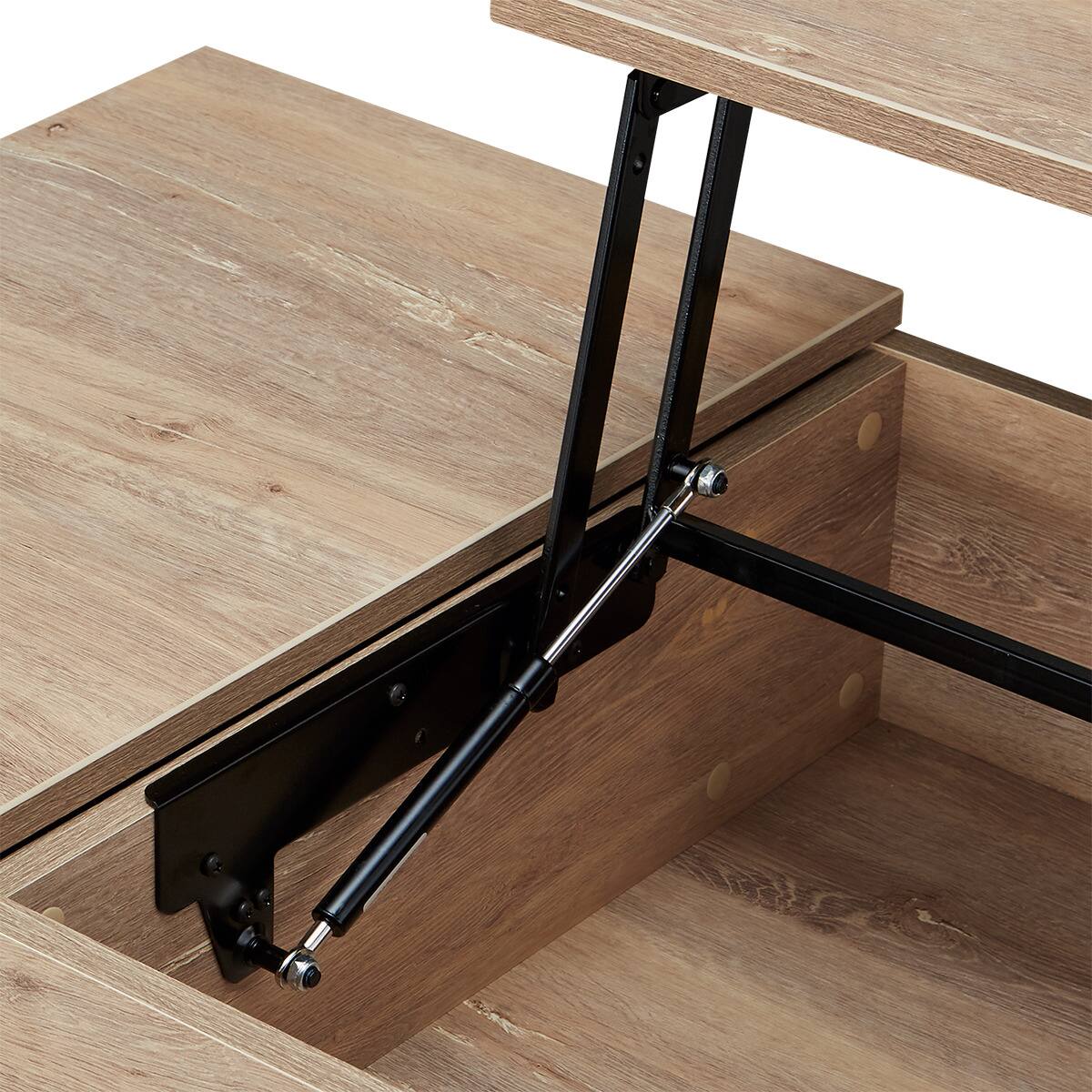 昇降センターテーブル(PH02 100 LBR) | ニトリネット【公式】 家具