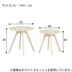 ネストテーブル DT01 LBR(2個セット) 7枚目画像