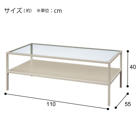 センターテーブル(LH01 110TP MO) 6枚目画像