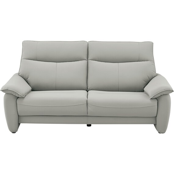 傷・汚れに強い 3人掛けソファ 合皮タイプ (DL01 Nシールド GY) 3枚目画像