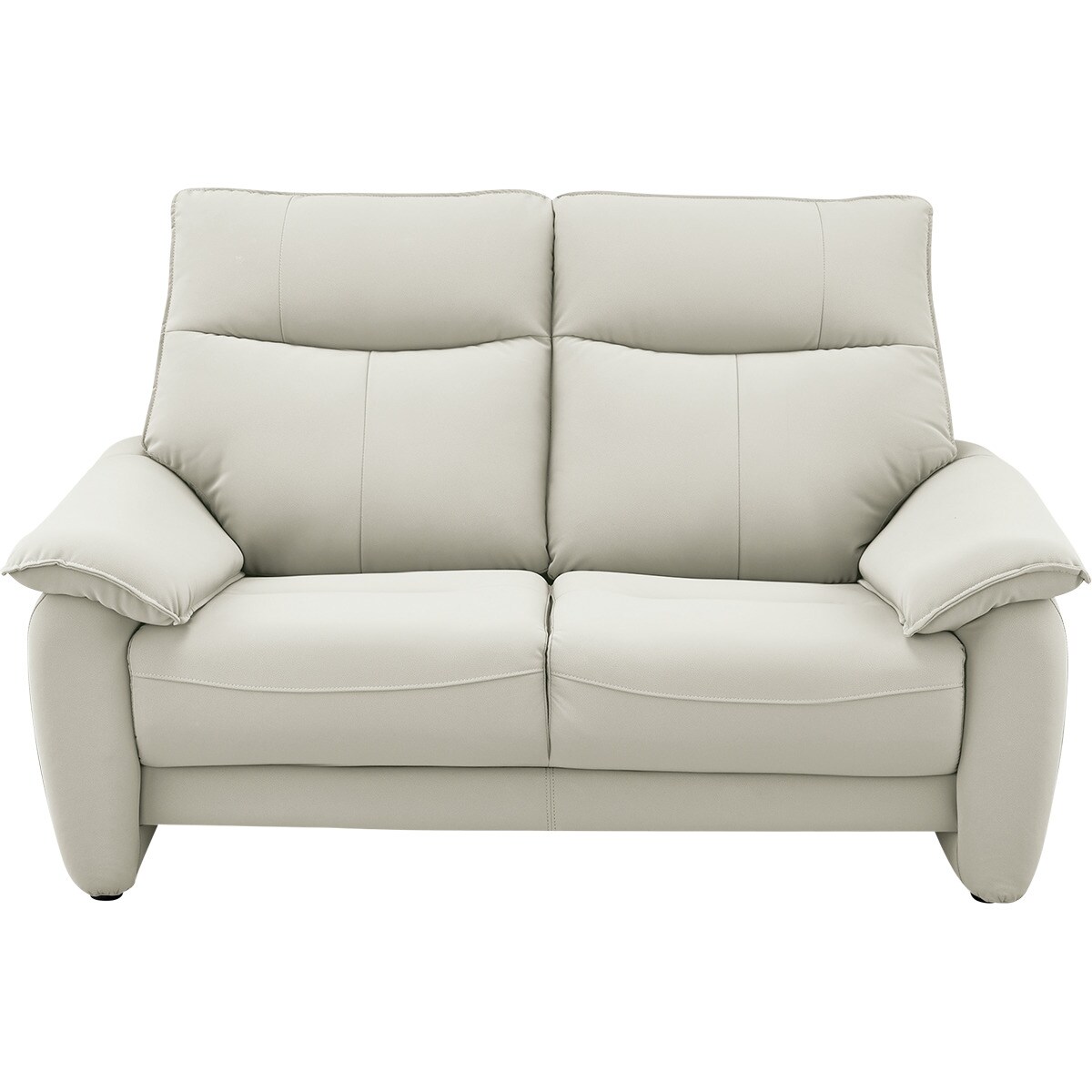 ニトリ 傷・汚れに強い合成皮革 2人用ソファ(NシールドIV) アイボリー ニトリ（NITORI） ソファー ソファ 傷・汚れに強い合成皮革 2人掛け