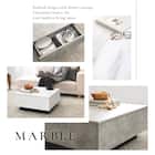 お部屋を広く見せるセンターテーブル (幅69cm ホワイト) 2枚目画像