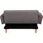 カジュアルソファ 布張りタイプ (DJ13 GY) 6枚目画像