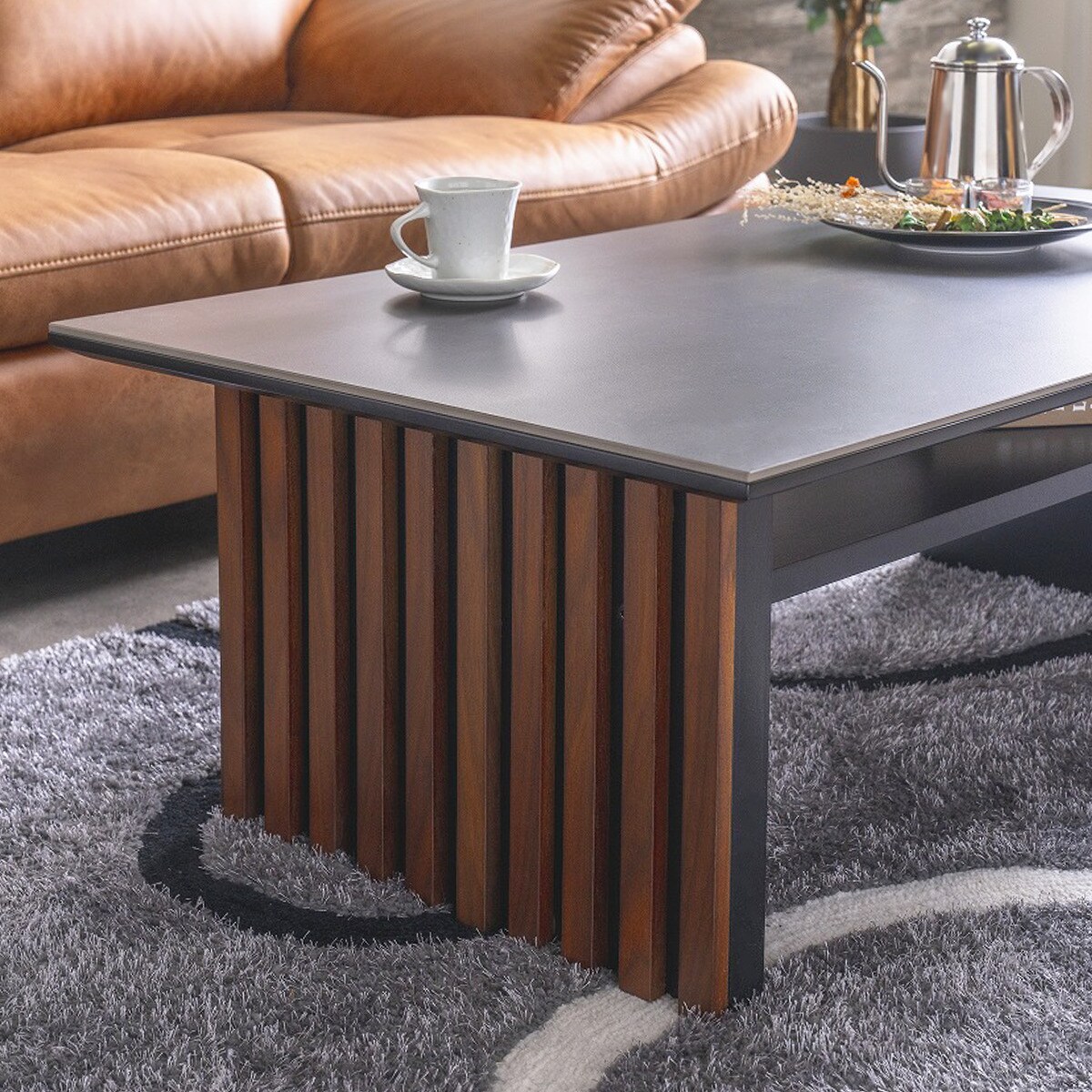 ■新品同様■センターテーブル　定価7万円程 昇降センターテーブル(AW18 BK) | ニトリネット【公式】 家具