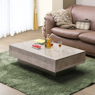 セラミック天板センターテーブル 引き出し付き