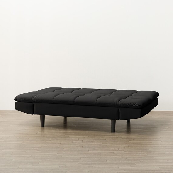 傷・汚れに強い ソファベッド 合皮タイプ(BD03 Nシールド BK) 7枚目画像